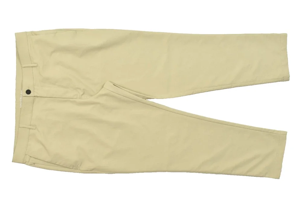 Banana Republic Men 36x30 Khaki Performance Tech Chino Pants Beige Straight Fit